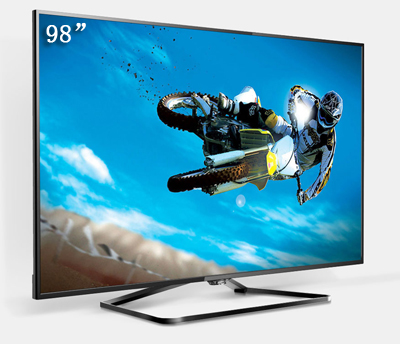 98寸智能液晶顯示器，98寸網絡云電視